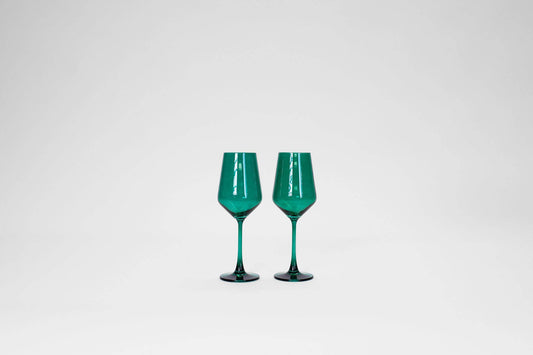 Emerald Green | Colored Wine Glass