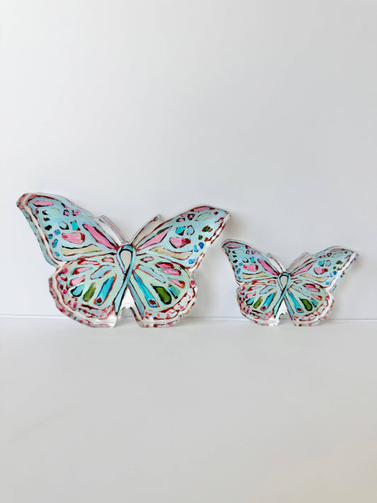 "Butterfly of Hope I" Acrylic Mini Shelfie