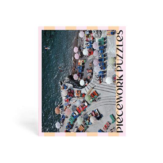 Positano Beach | Slim Aarons Collab | 1000 Piece Puzzle