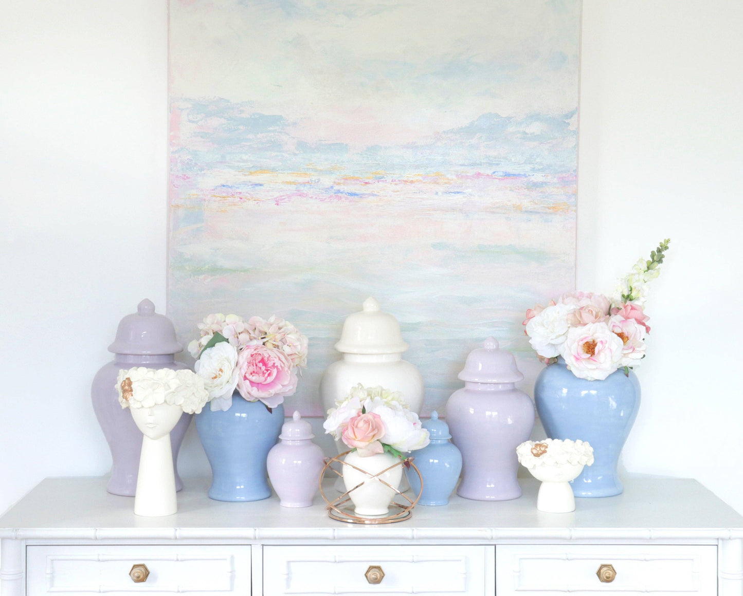 Light Lavender Ginger Jar | Medium