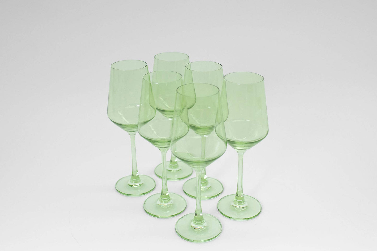 Matcha Green | Colored Wine Glass