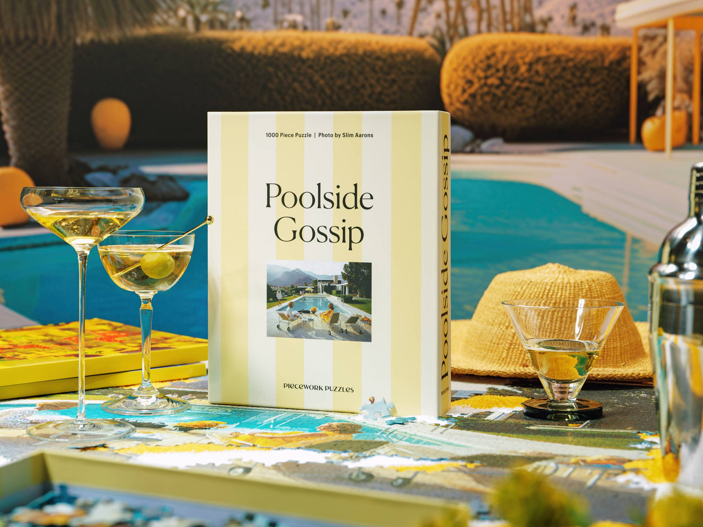 Poolside Gossip | Slim Aarons Collab | 1000 Piece Puzzle