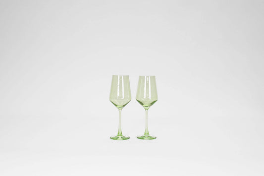 Matcha Green | Colored Wine Glass
