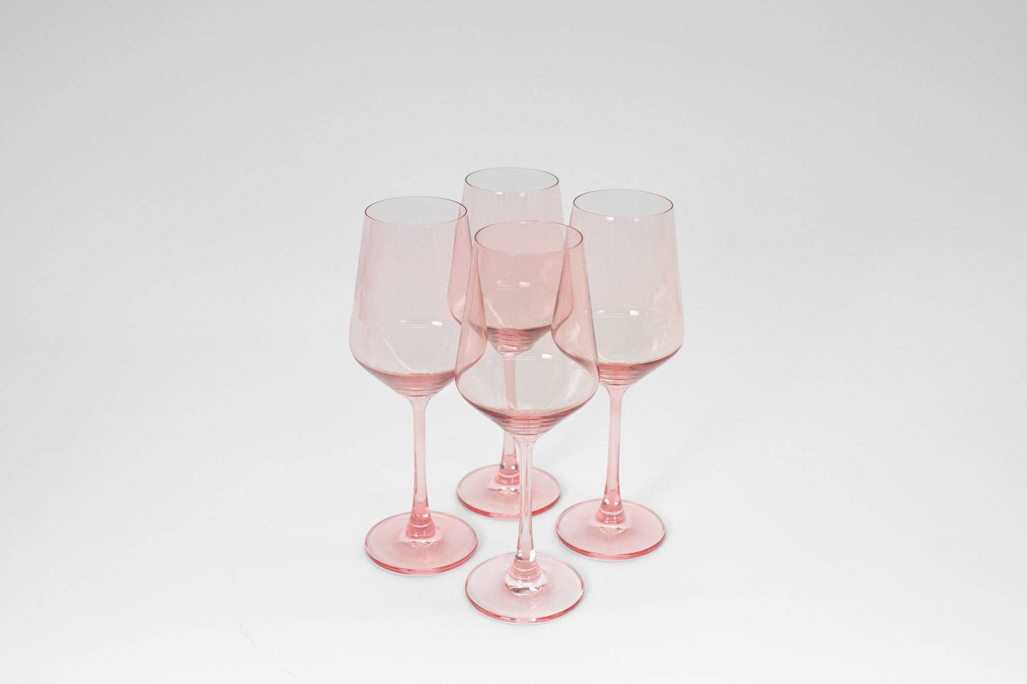 Tickle Me Pink | Colored Wine Glass