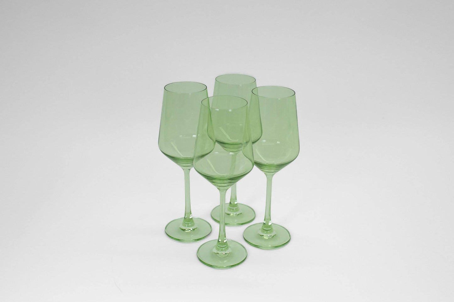 Matcha Green | Colored Wine Glass