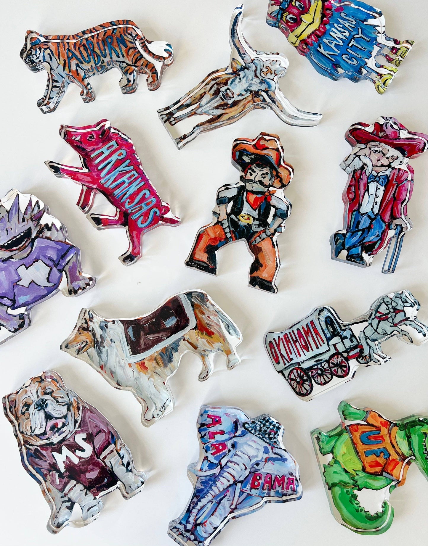 "Ole Reb" Acrylic Shelfie Small