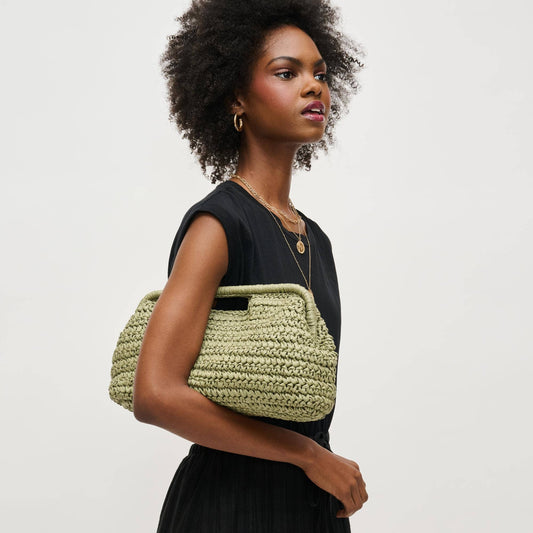 Lani Clutch | Sage