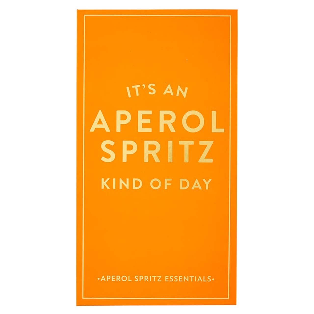 Barware Book Box - It's an Aperol Spritz Kind of Day