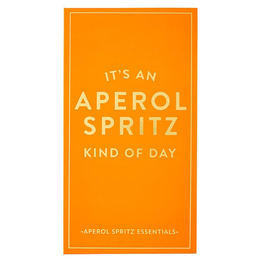Barware Book Box - It's an Aperol Spritz Kind of Day
