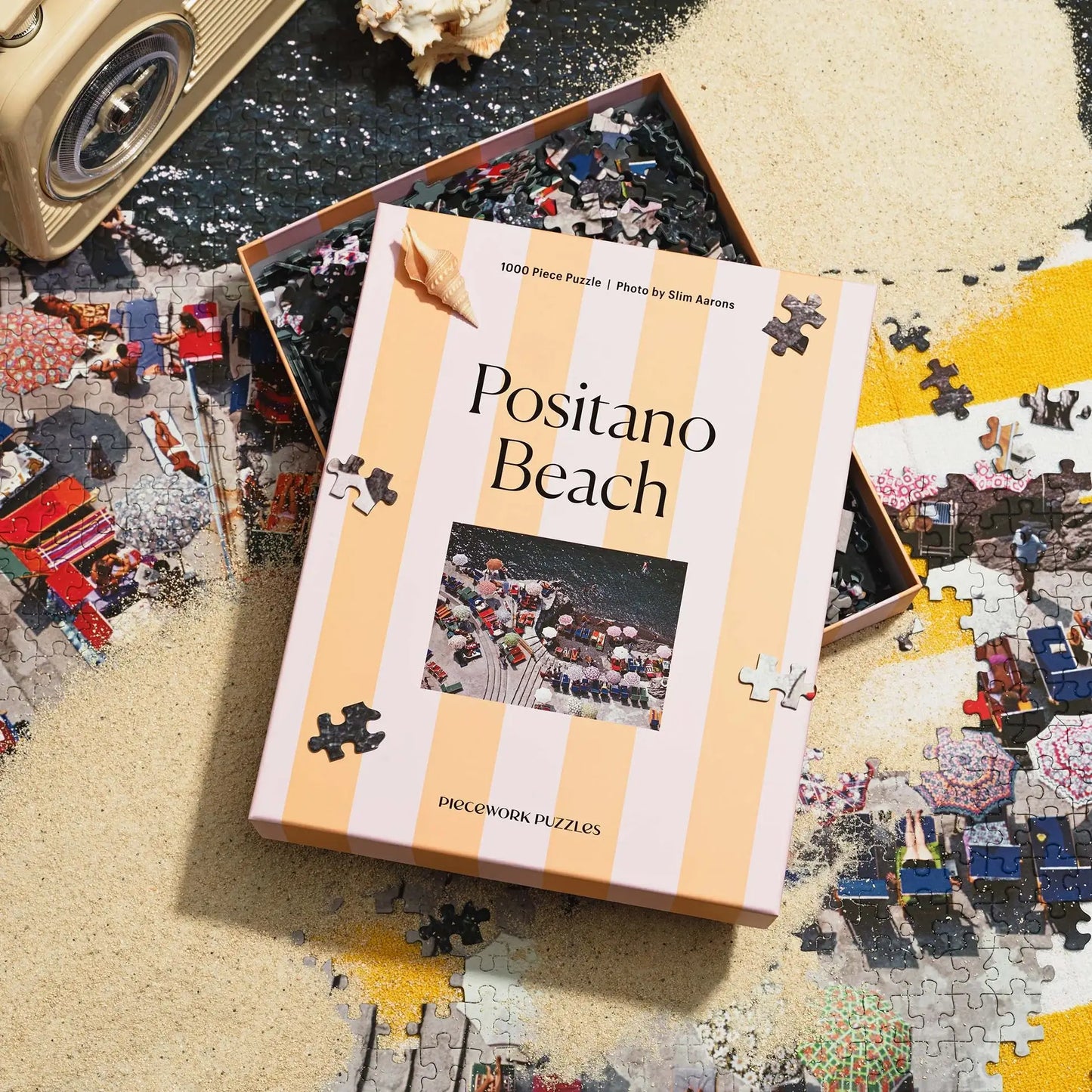 Positano Beach | Slim Aarons Collab | 1000 Piece Puzzle