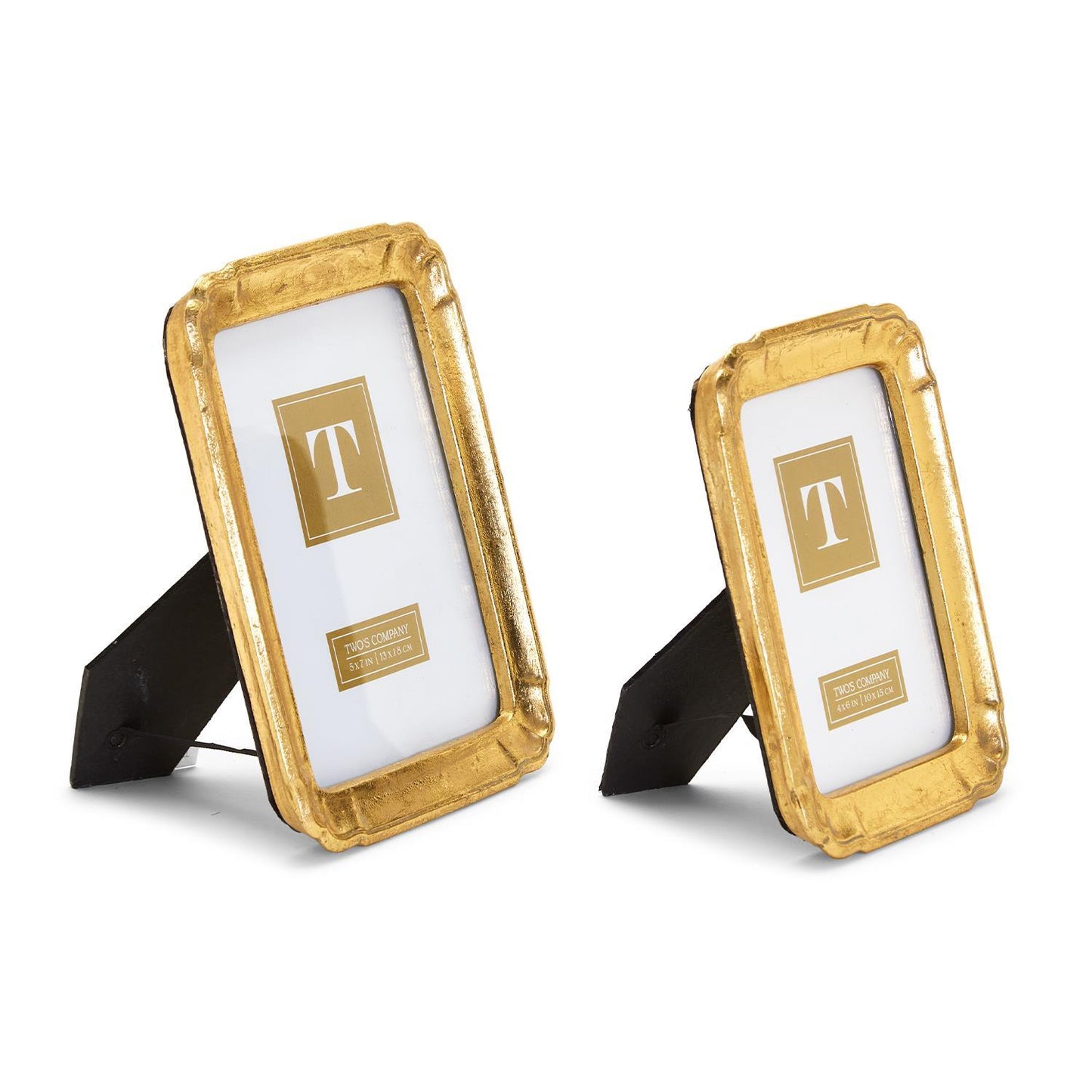 Gold Leaf Photo Frame 5x7