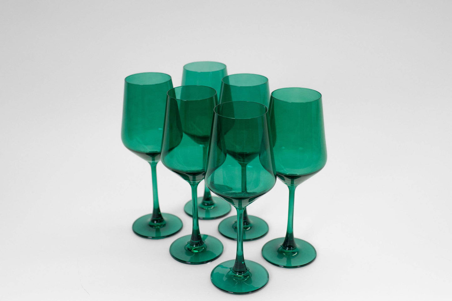 Emerald Green | Colored Wine Glass