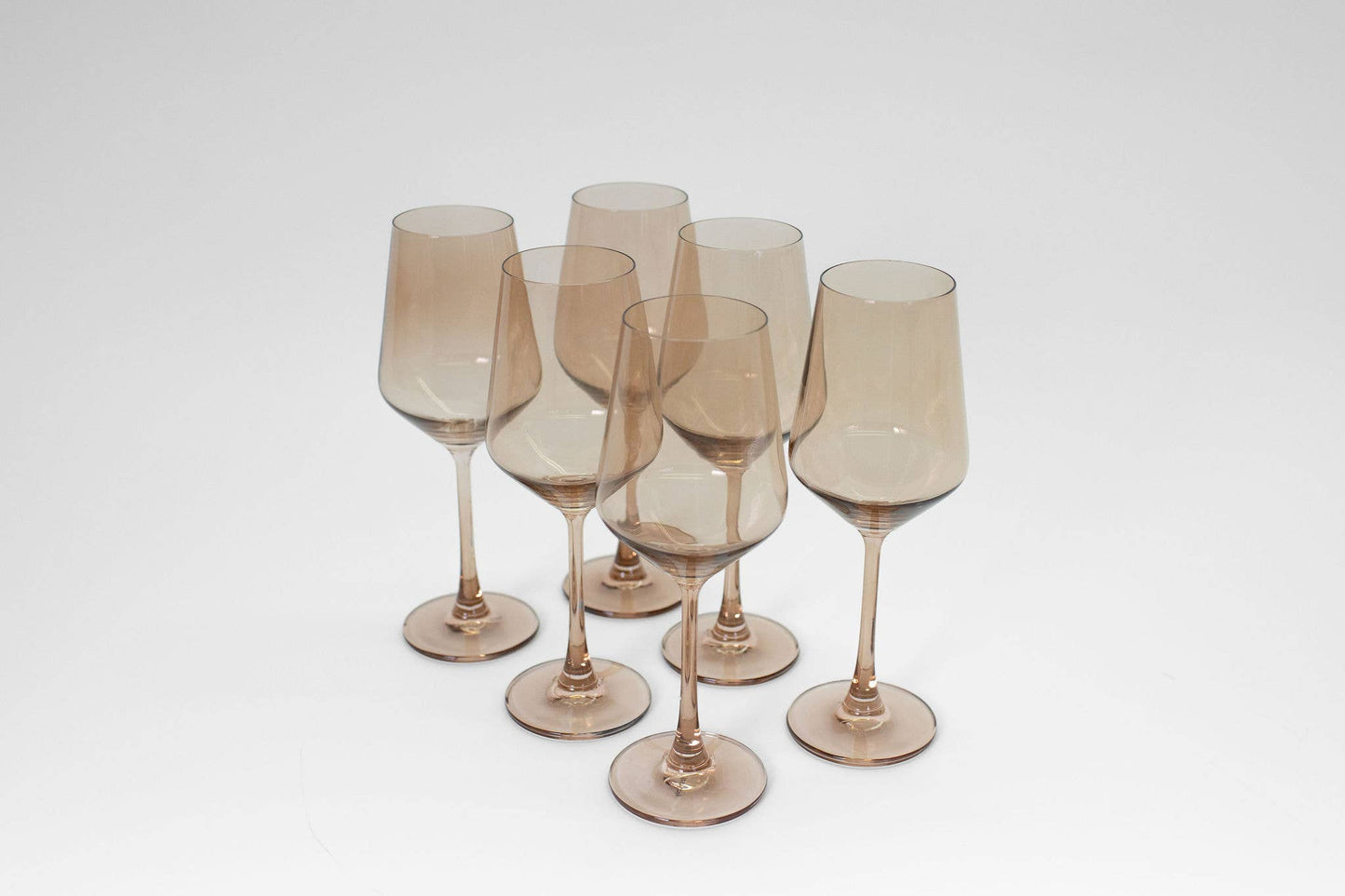 Brown Sugar | Colored Wine Glass