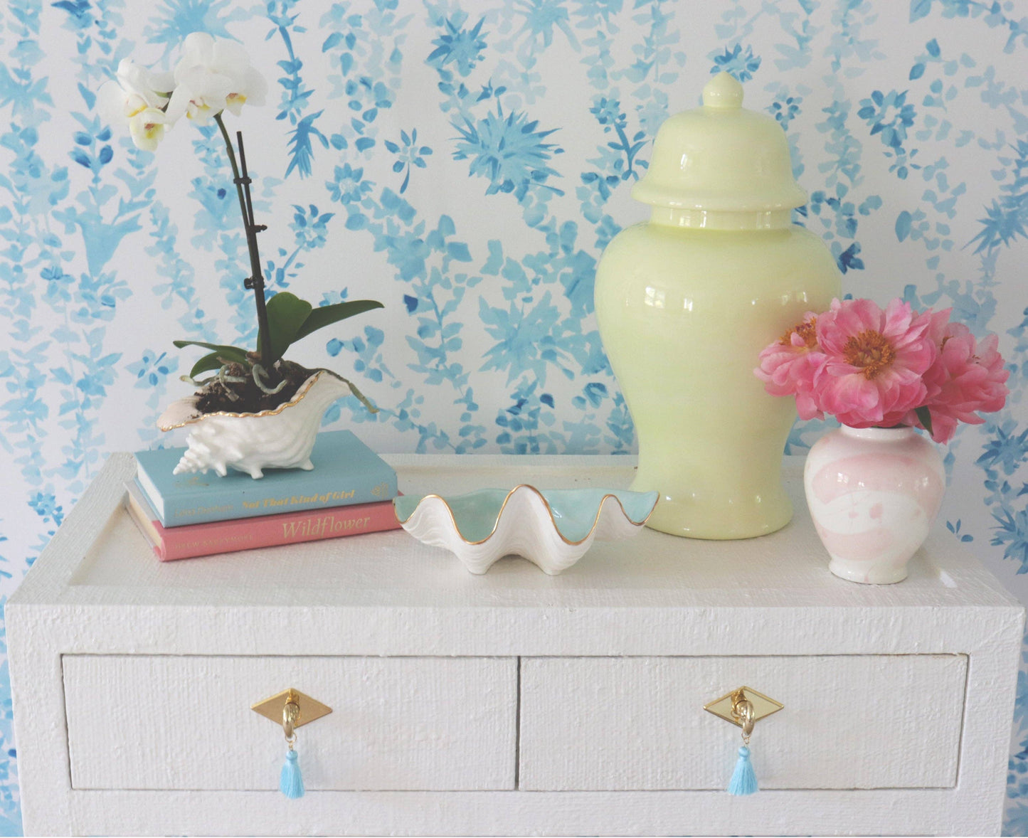 Spring Green Ginger Jar | Small