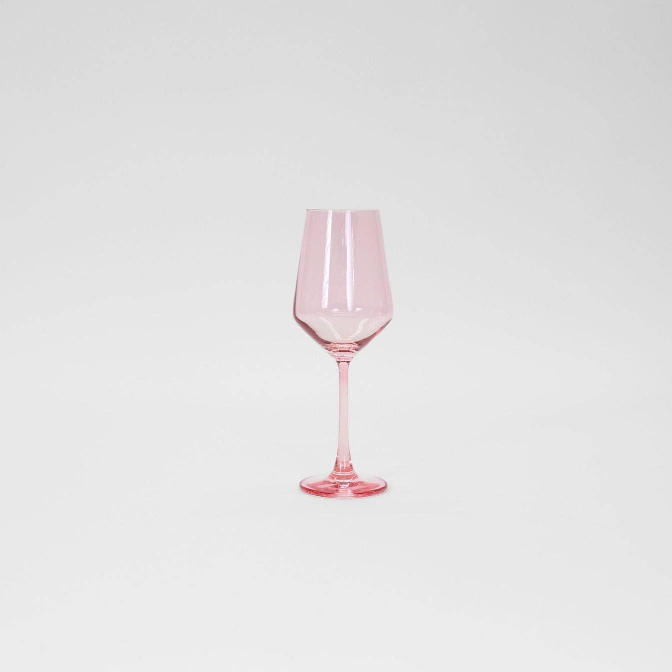 Tickle Me Pink | Colored Wine Glass