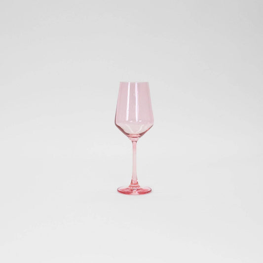 Tickle Me Pink | Colored Wine Glass