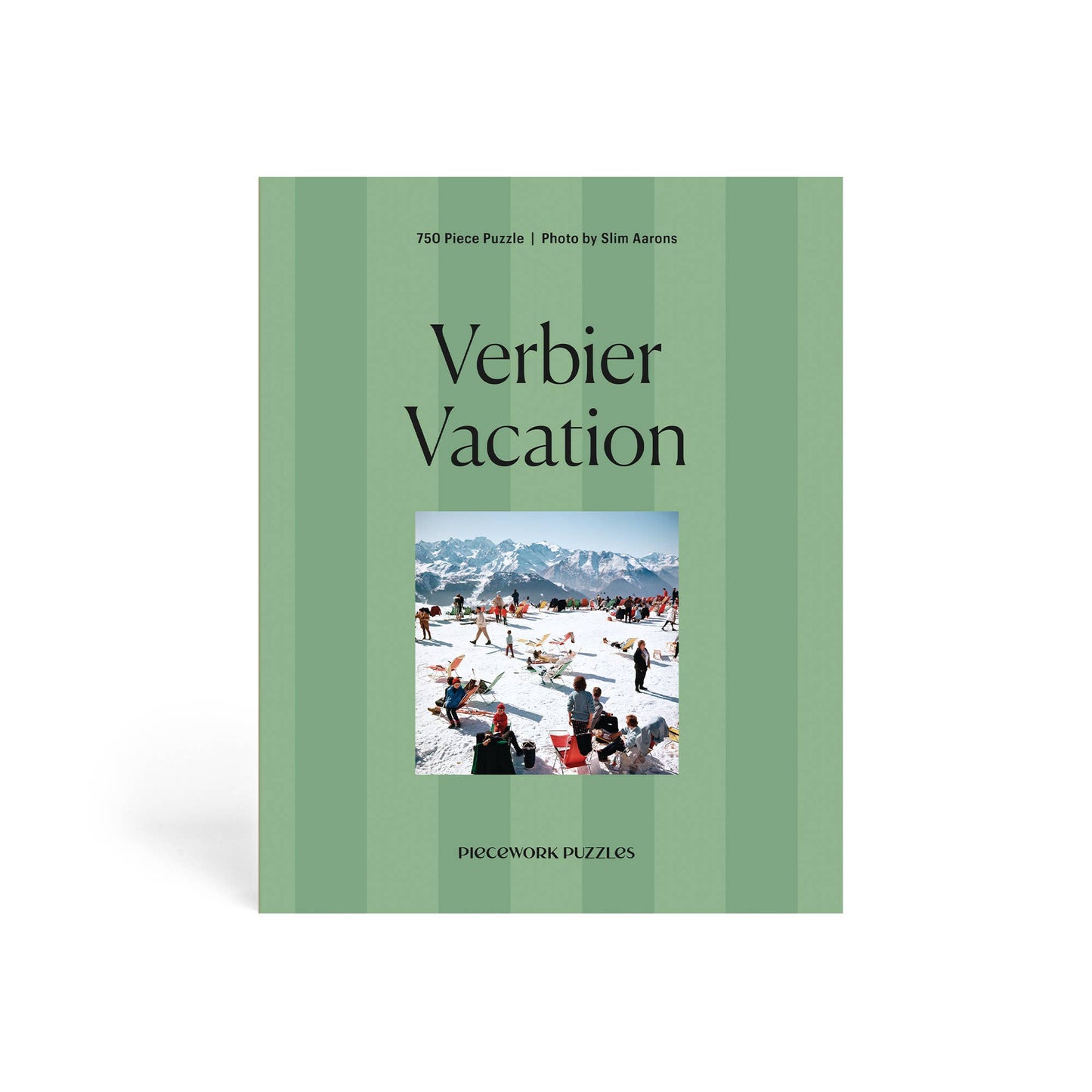 Verbier Vacation | Slim Aarons Collab | 750 Piece Puzzle