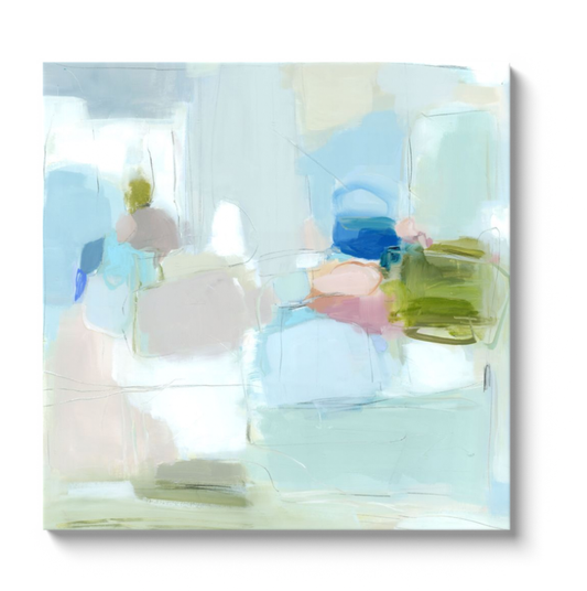 "Breaking Even" 36X36 Canvas Print