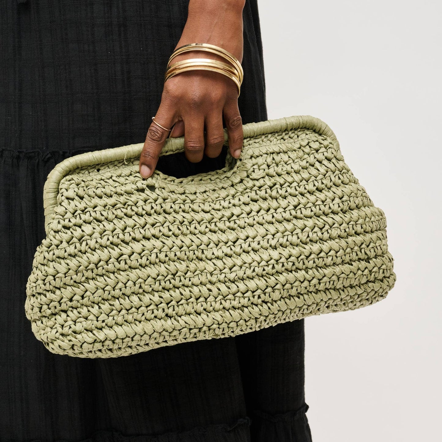 Lani Clutch | Sage