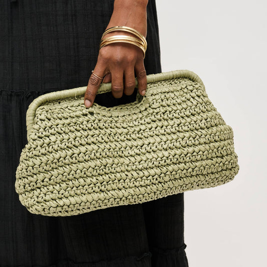 Lani Clutch | Sage
