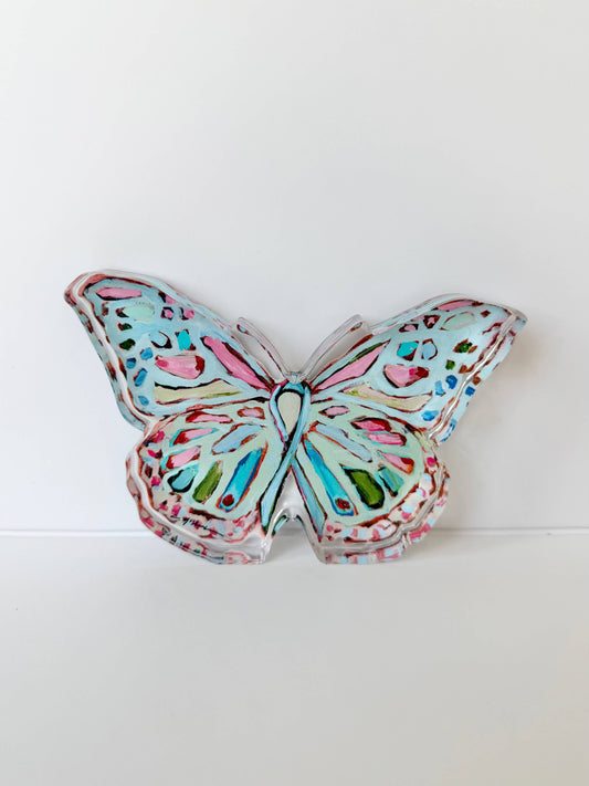 "Butterfly of Hope I" Acrylic Mini Shelfie