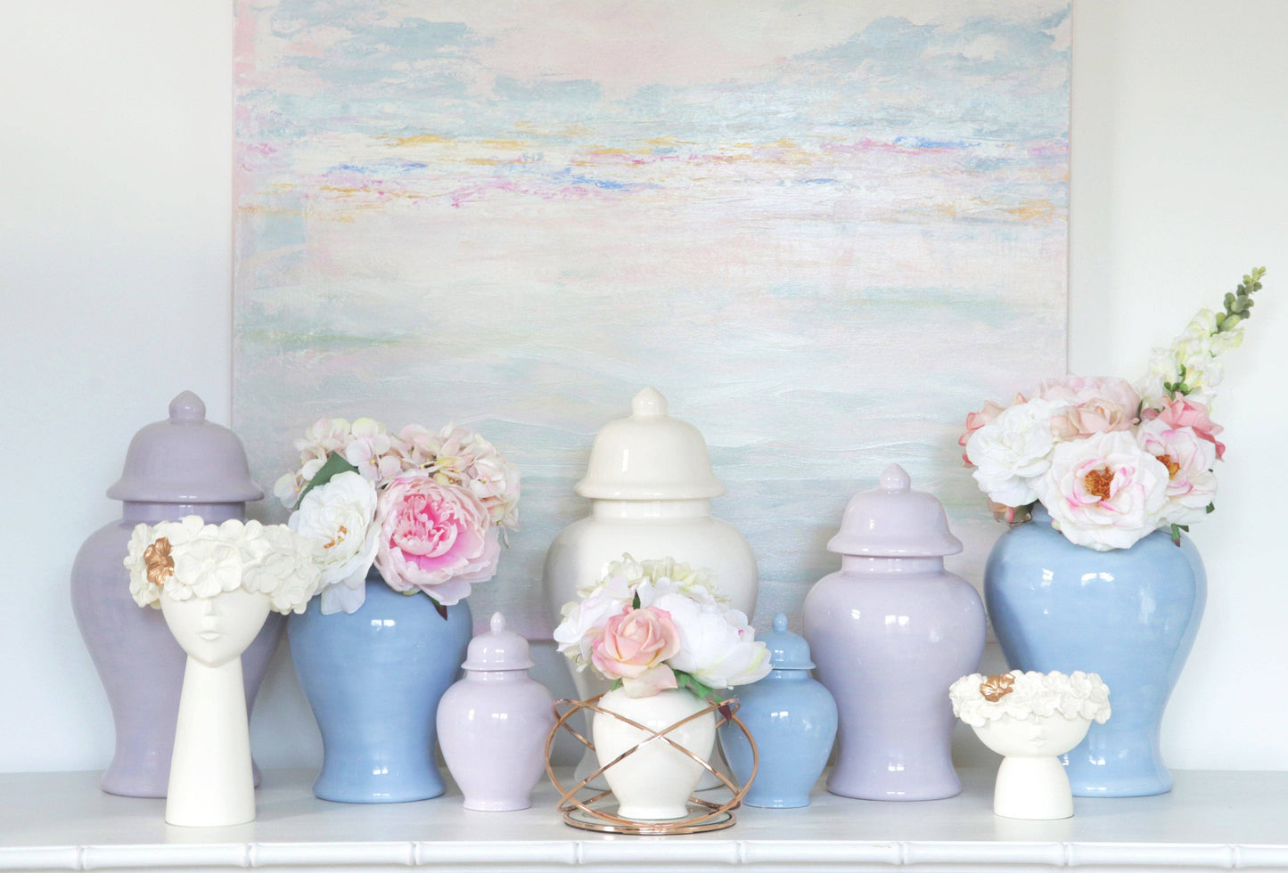 Light Lavender Ginger Jar | Medium