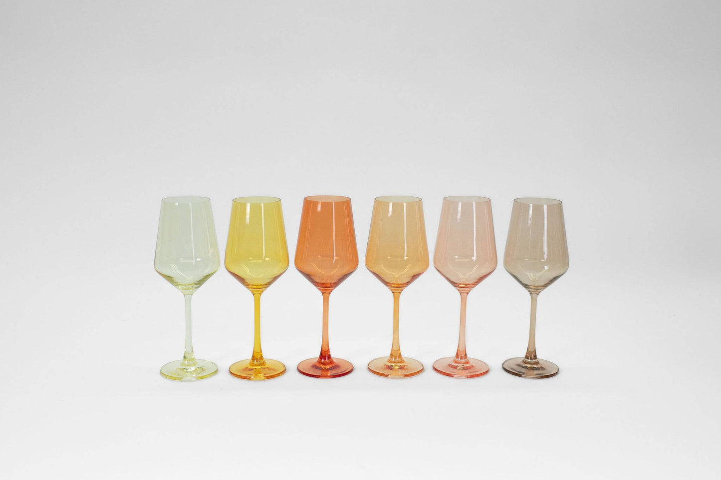 Creamsicle Orange | Colored Wine Glass