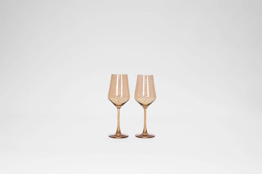 Brown Sugar | Colored Wine Glass