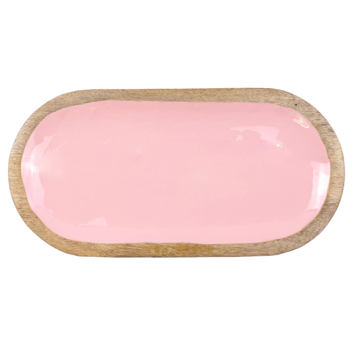 Hogan Serving Tray | Natural/Pink