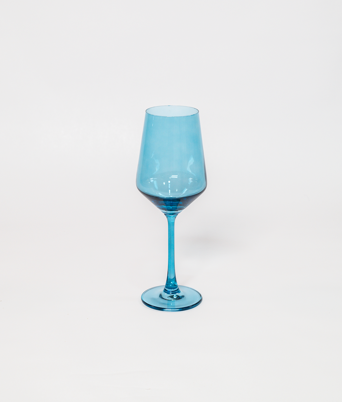 Blue Lagoon | Colored Wine Glass