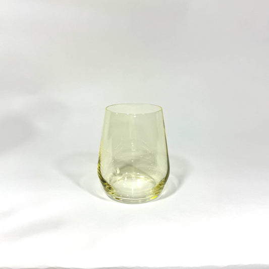 Lemon Drop Yellow | Stemless Colored Wineglass