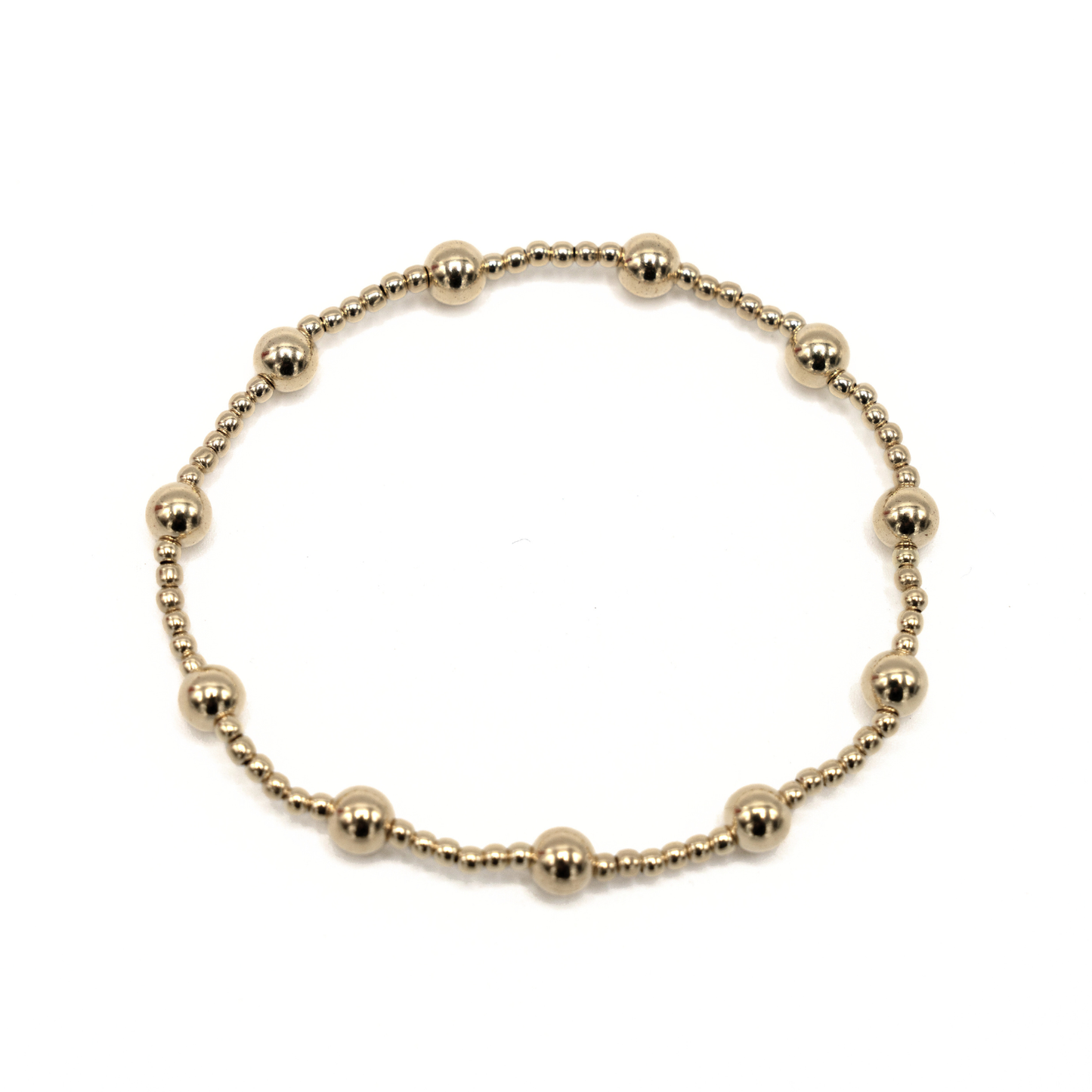 2mm The Malibu 14k Gold-Filled Beaded Bracelet | 7"