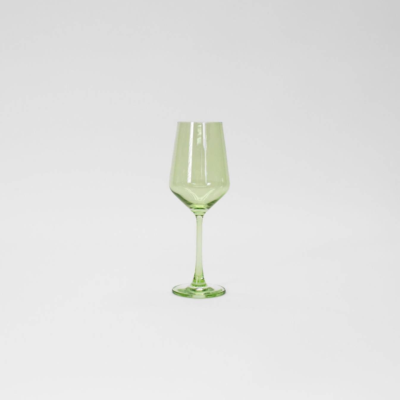 Matcha Green | Colored Wine Glass