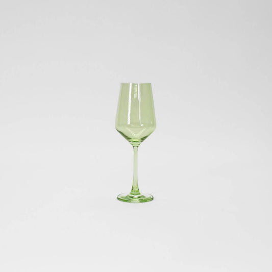 Matcha Green | Colored Wine Glass