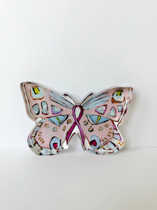 "Butterfly of Hope II" Acrylic Mini Shelfie