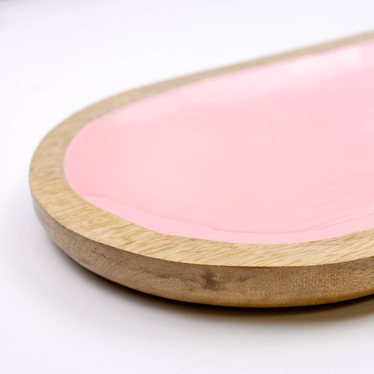Hogan Serving Tray | Natural/Pink
