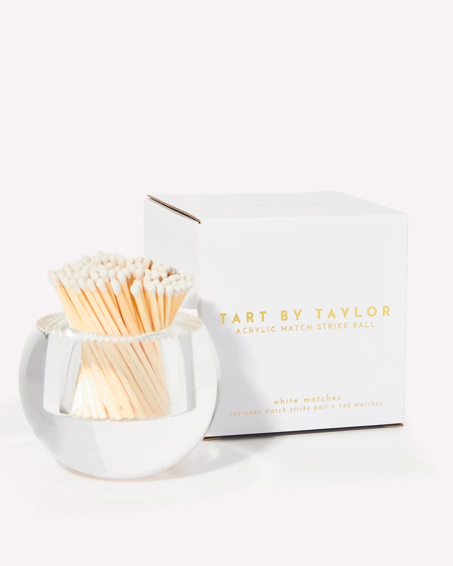 Round Match Striker | White Matches