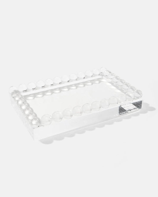 Medium Bubble Lucite Tray