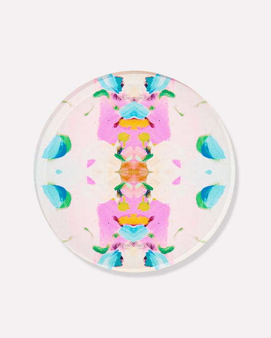 Monets Garden Pink Coaster | Laura Park x Tart