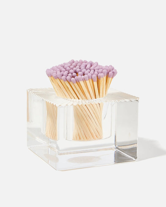 Square Match Striker | Lavender Matches